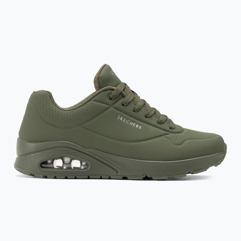 SKECHERS Uno Stand On Air oliva scarpe da uomo 3