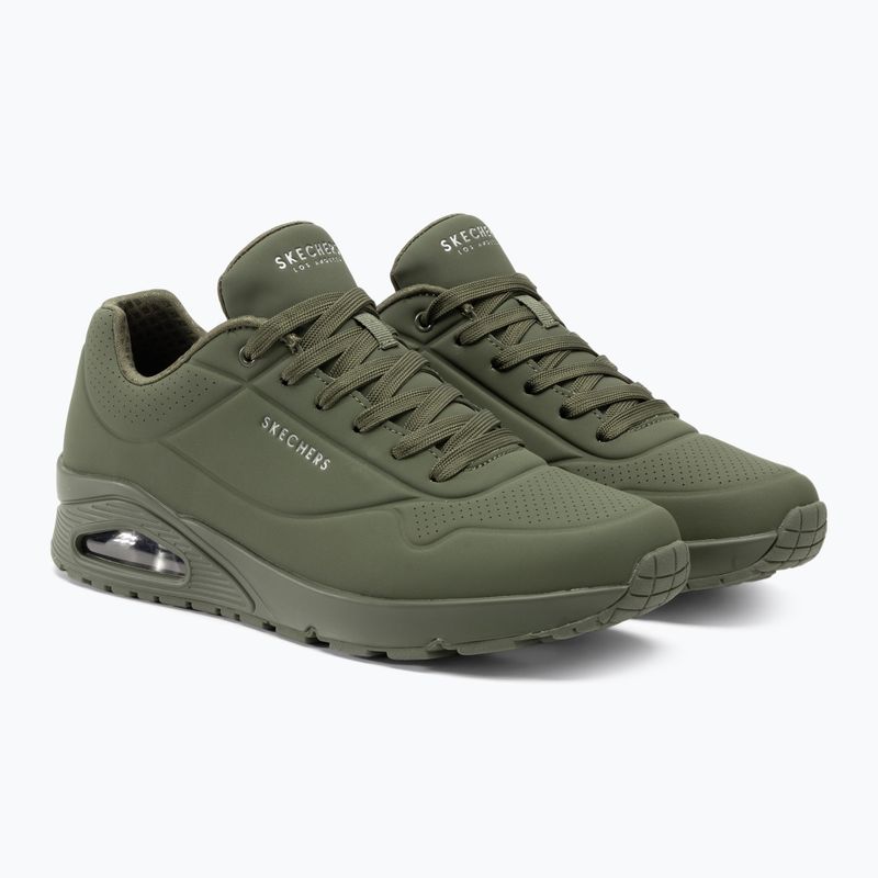 SKECHERS Uno Stand On Air oliva scarpe da uomo 5