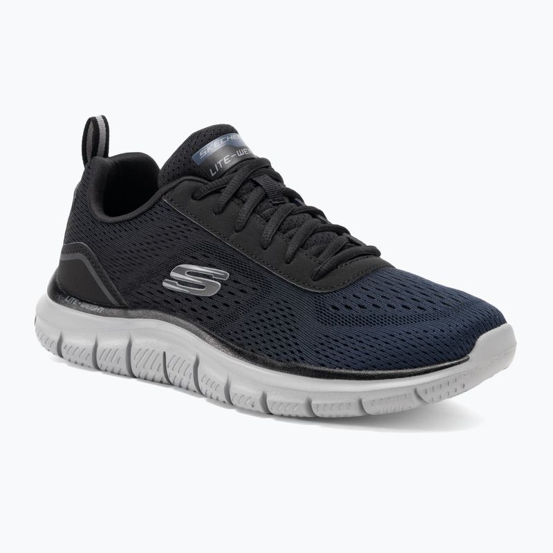 SKECHERS Track Ripkent, scarpe da uomo, blu/nero