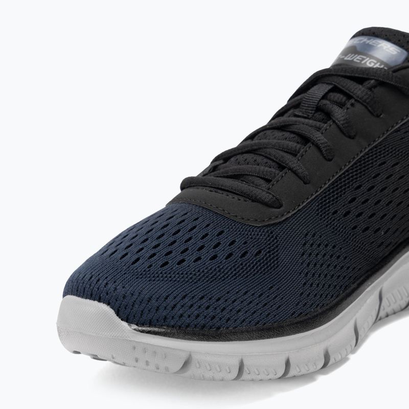 SKECHERS Track Ripkent, scarpe da uomo, blu/nero 7