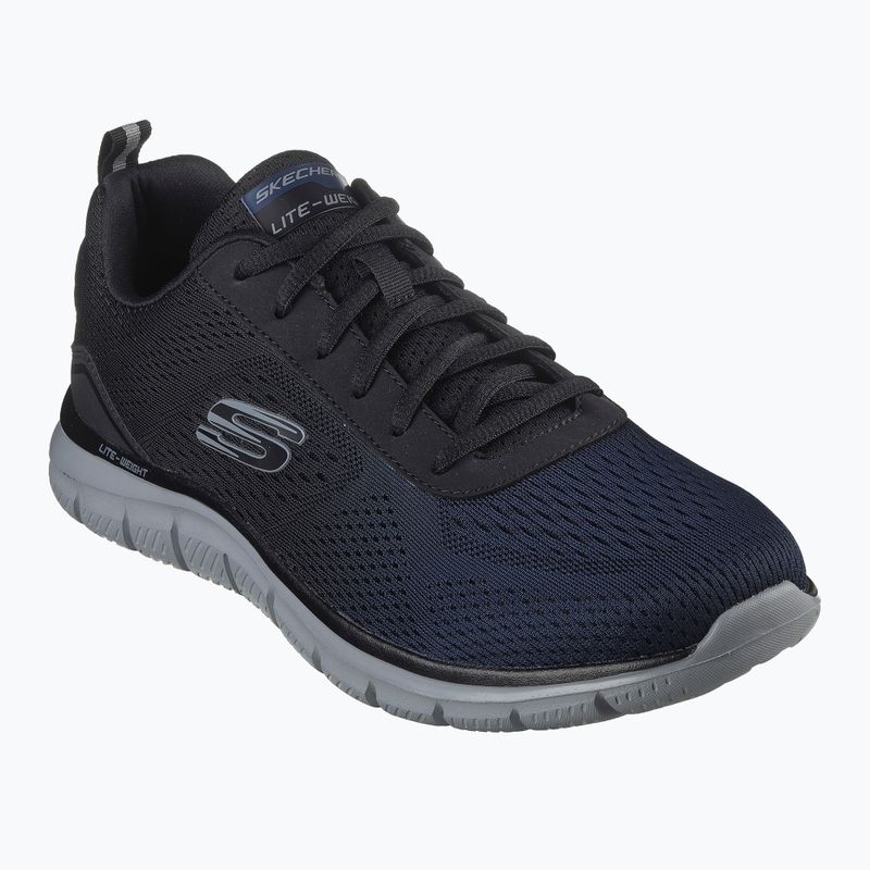 SKECHERS Track Ripkent, scarpe da uomo, blu/nero 8