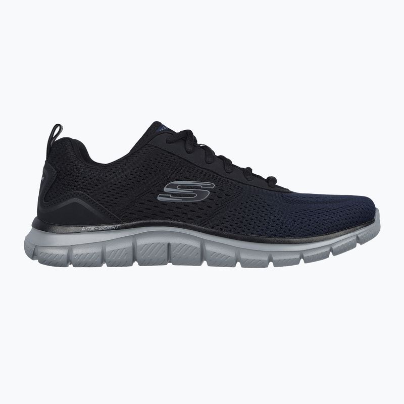 SKECHERS Track Ripkent, scarpe da uomo, blu/nero 9