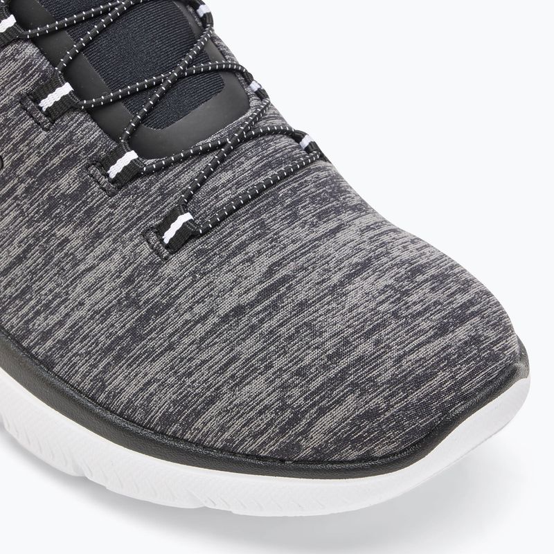 Scarpe SKECHERS Summits Dazzling Haze nero/bianco da donna 7