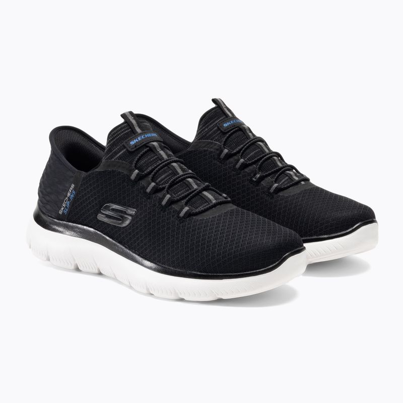 SKECHERS Slip-ins scarpe da uomo Summits High Range nero 4