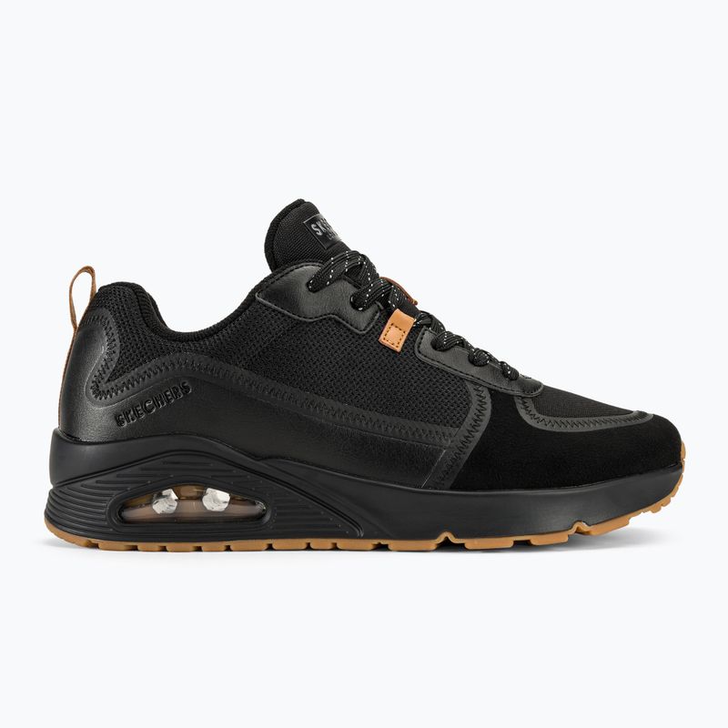 Scarpe da uomo SKECHERS Uno Layover nero 3