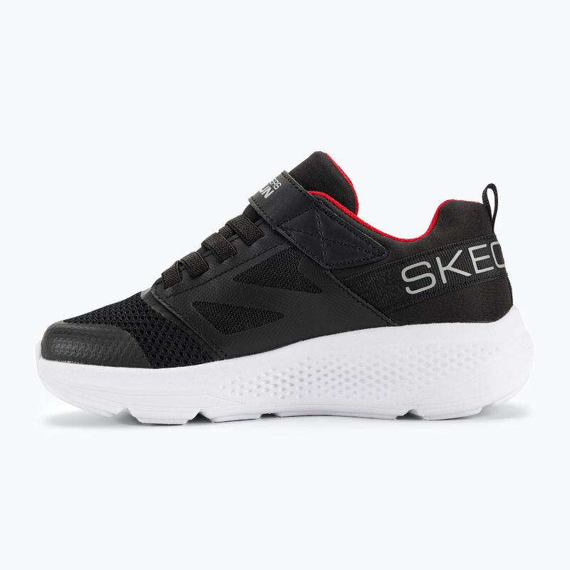 SKECHERS Go Run Elevate scarpe da bambino nero/rosso 10