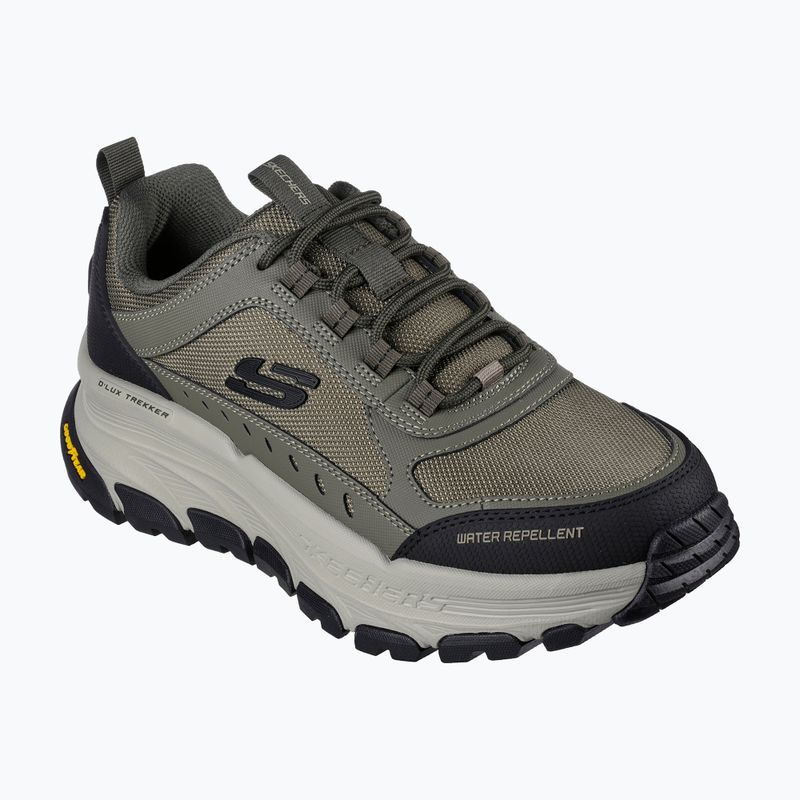 Scarpe da uomo SKECHERS D'Lux Trekker green
