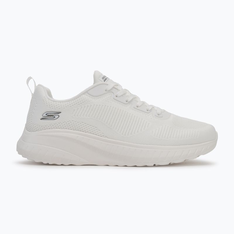 Scarpe da donna SKECHERS Bobs Squad Chaos Prism Bold bianco sporco 2
