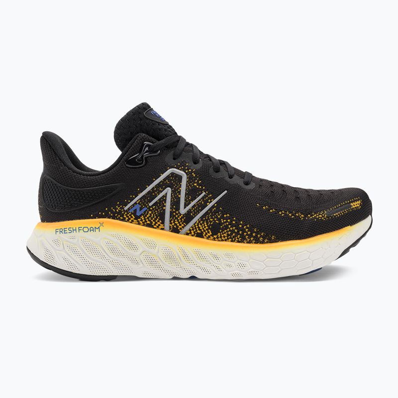 New Balance Fresh Foam X 1080 v12 nero/giallo scarpe da corsa da uomo 2