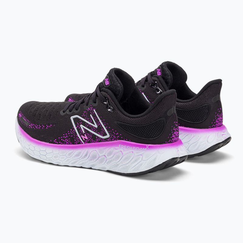 Scarpe da corsa da donna New Balance Fresh Foam X 1080 v12 nero/viola 3