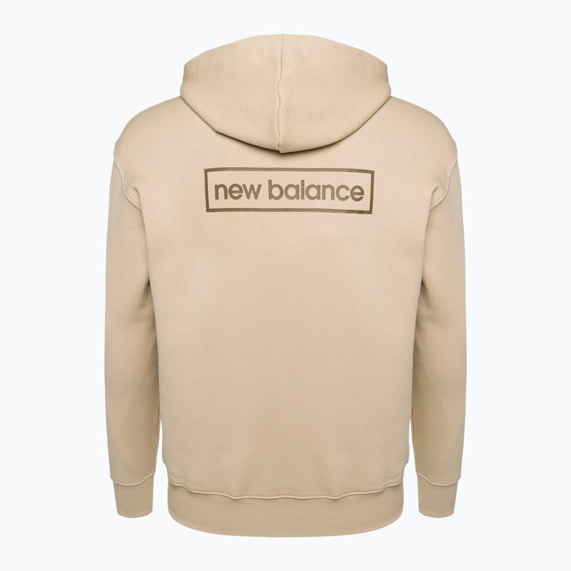 Felpa New Balance Essentials Winter Hoodie da uomo con cappuccio e incenso 7