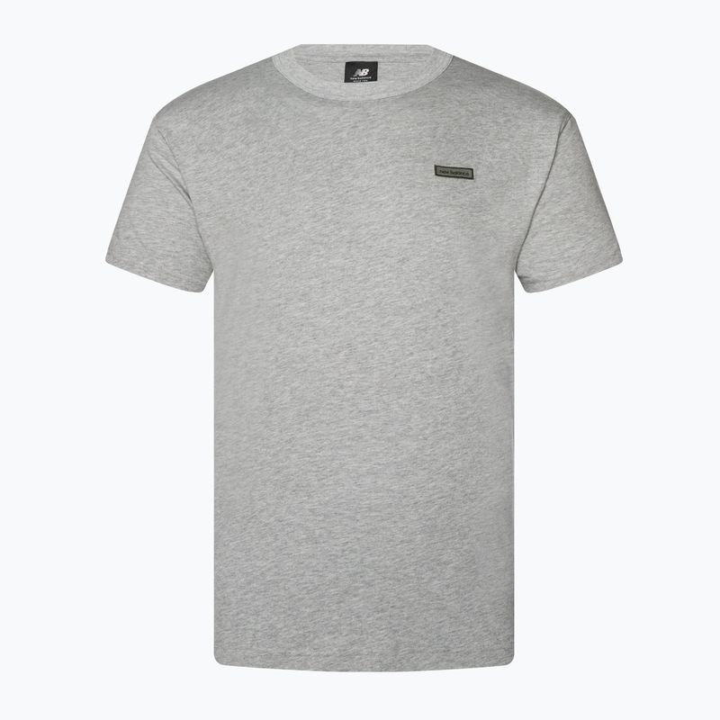 Maglietta New Balance Essentials Winter grigio atletico da uomo 4