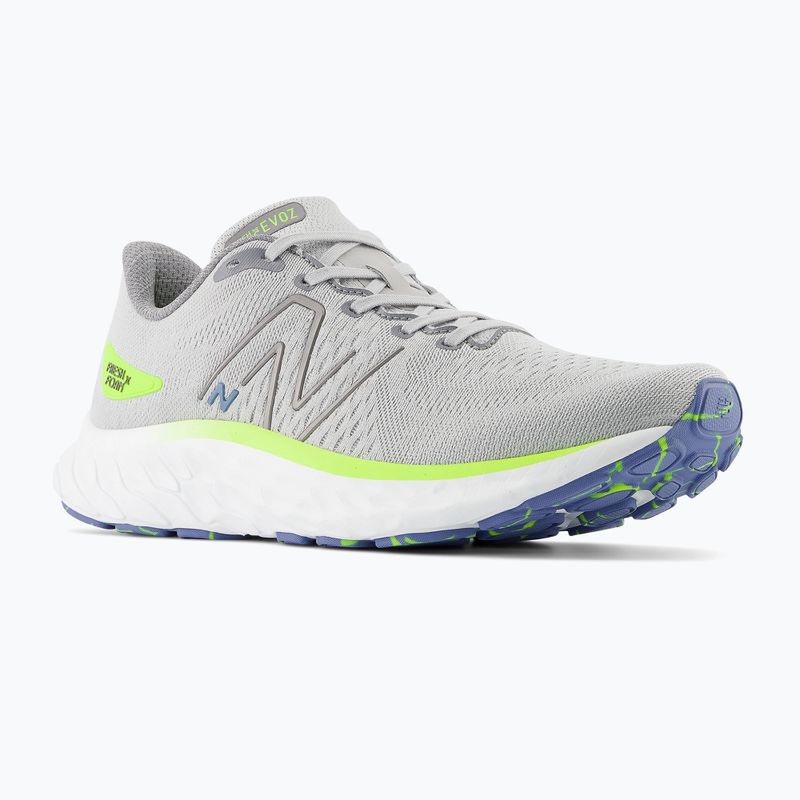 New Balance Fresh Foam X Evoz v3 scarpe da corsa da uomo grigio 8