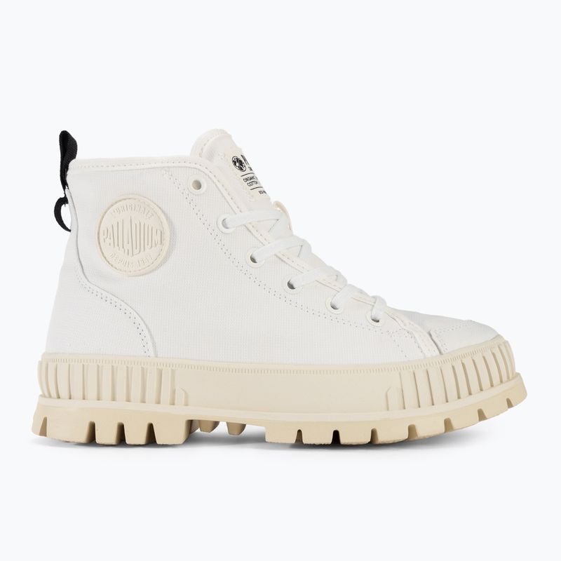 Palladium stivali Pallashock Org 2 star bianco 3
