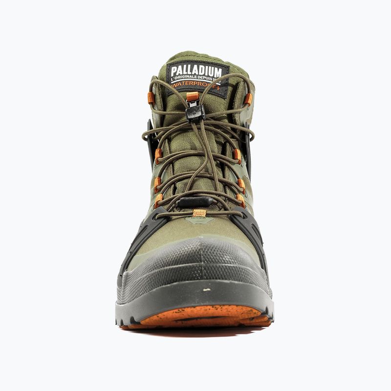 Stivali Palladium Pampa Lite+ Cage WP+ oliva notte da uomo 11