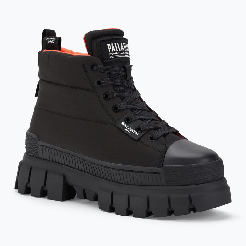 Palladium Revolt Boot Overcush donna nero/nero