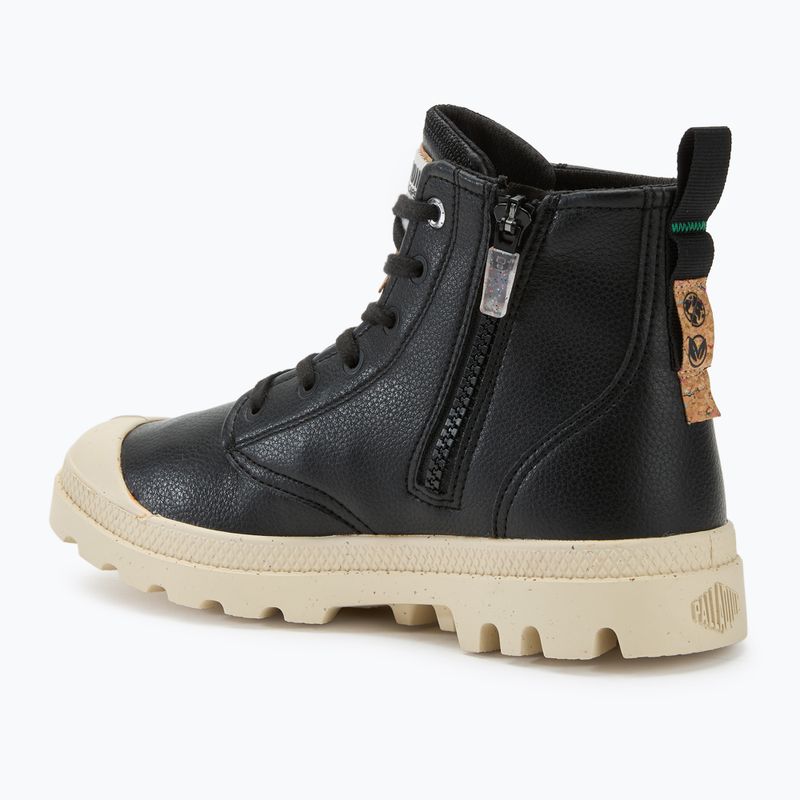 Palladium Pampa Hi Re-Vegan LTH scarpe nere 3