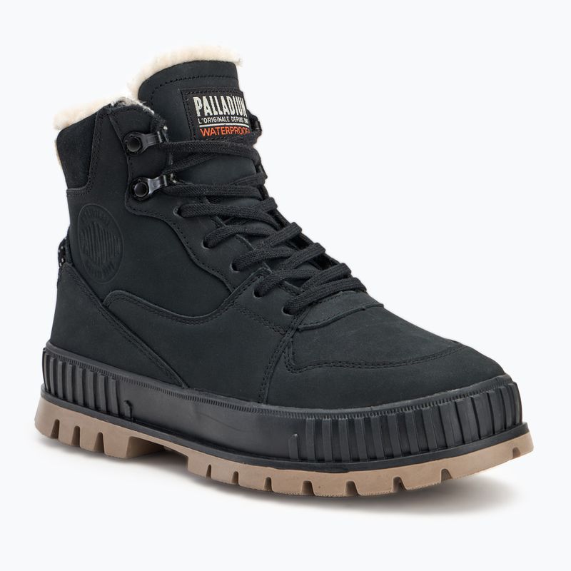 Stivali da donna Palladium Pallashock Warm WP nero