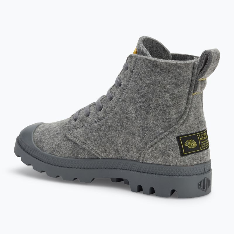 Scarpe Palladium Pampa Hi Merino grigio 3