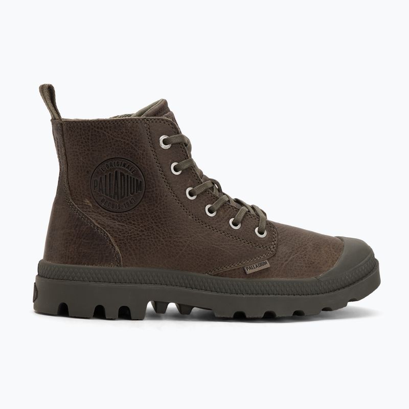 Palladium Pampa ZIP LTH ESS stivali verde scuro 2