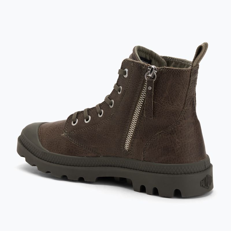 Palladium Pampa ZIP LTH ESS stivali verde scuro 3