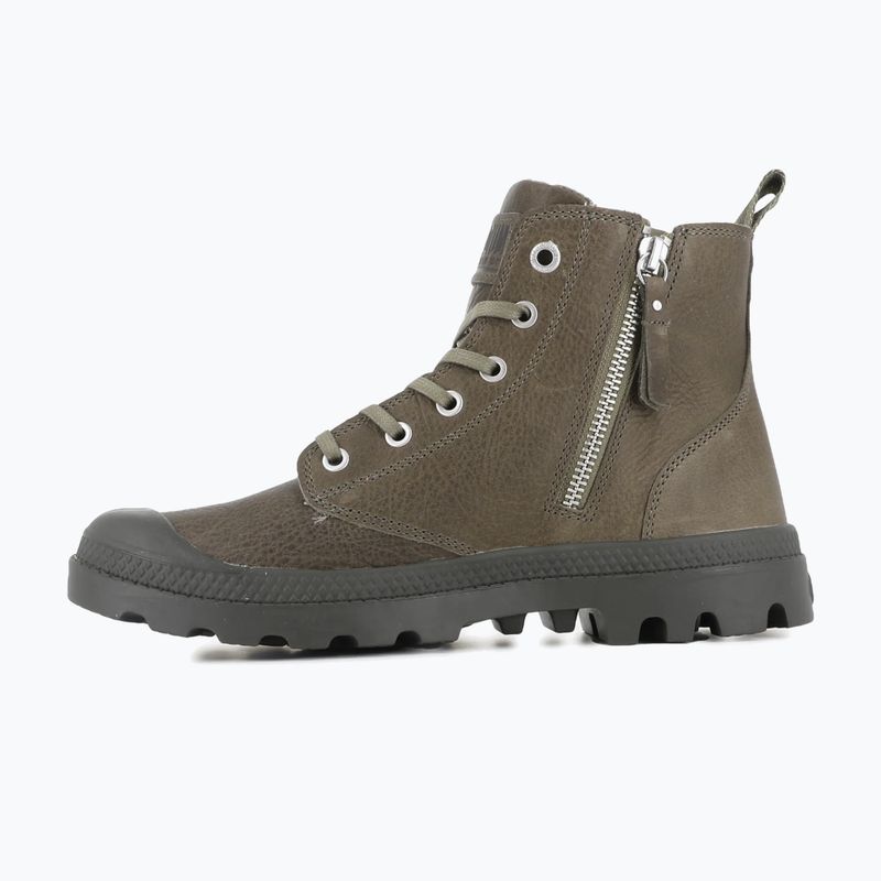 Palladium Pampa ZIP LTH ESS stivali verde scuro 10