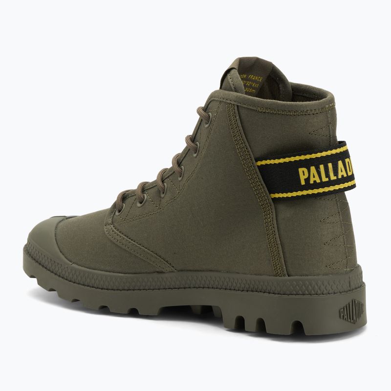 Palladium Pampa Hi Dare II oliva stivali notturni 3