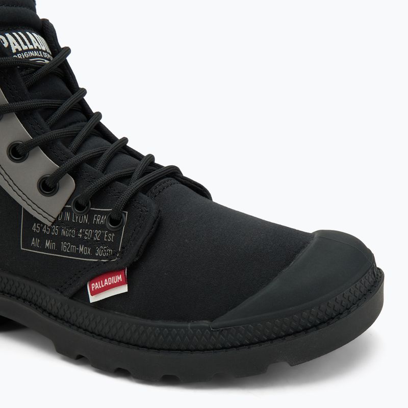 Palladium Pampa Hi Dare Zip stivali nero/nero 7