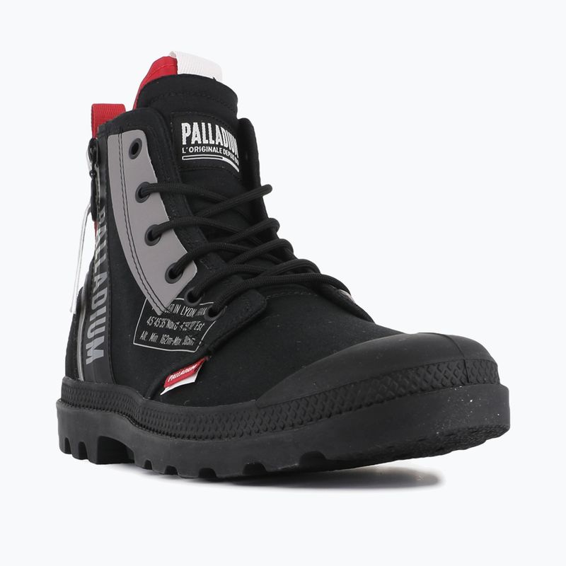 Palladium Pampa Hi Dare Zip stivali nero/nero
