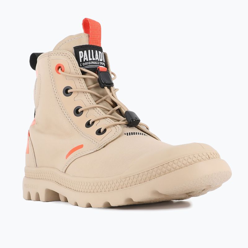 Palladium Pampa Lite Journey, stivali caldi color sabbia 8