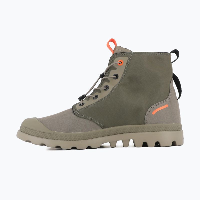 Palladium Pampa Lite Journey stivali da notte in oliva 10