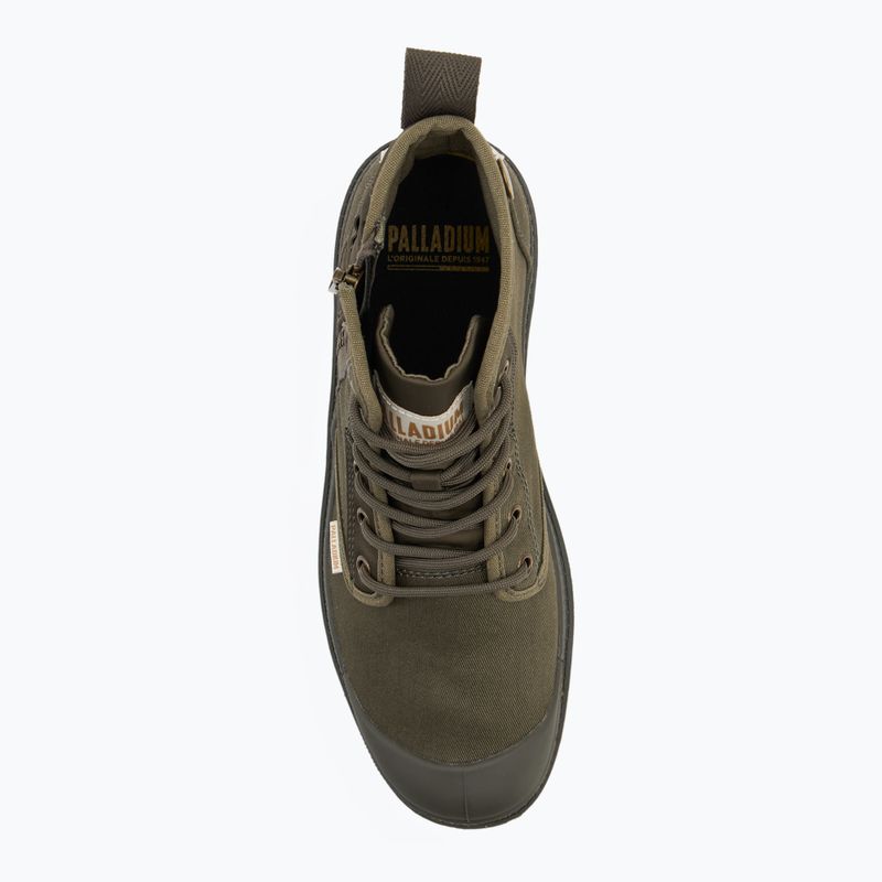 Palladium Pampa Detroit Zip stivali da notte oliva 5