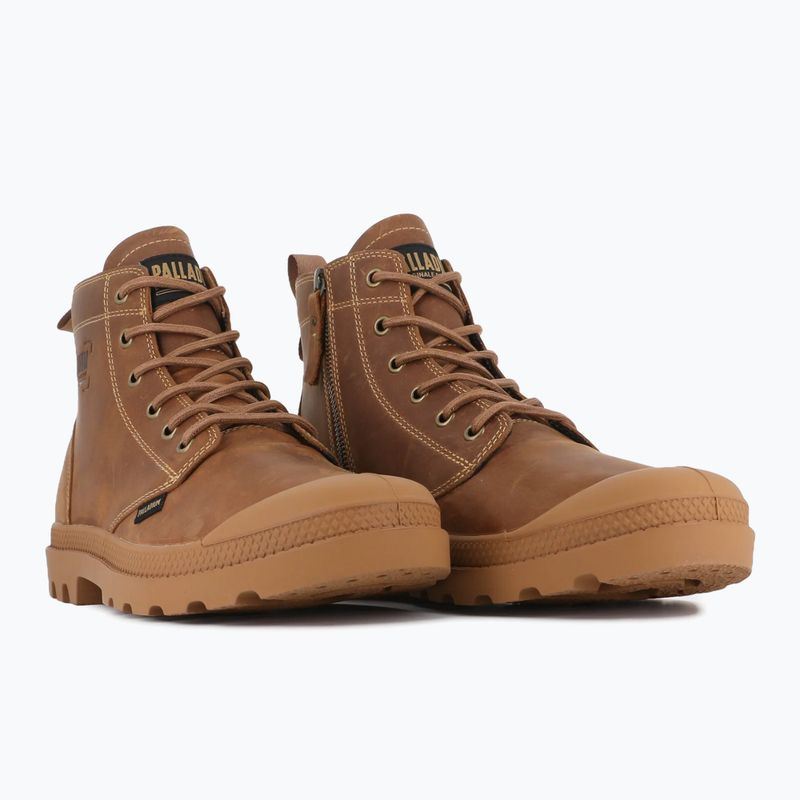 Stivali Palladium Pampa Zip Lth Legacy mogano 11