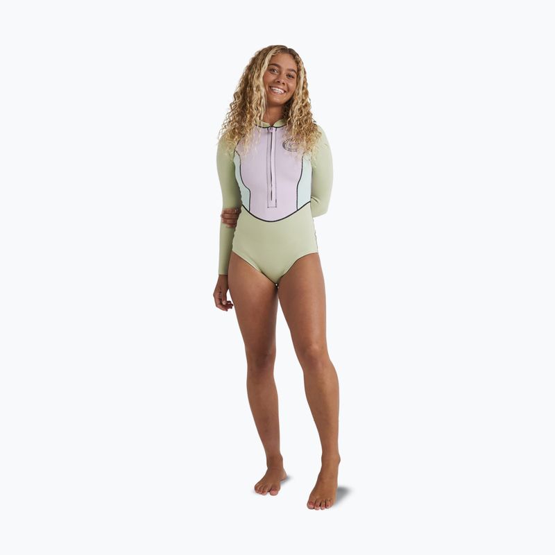 Muta da nuoto donna Billabong 1/1 mm Salty Dayz Natural Light Pistachio 2