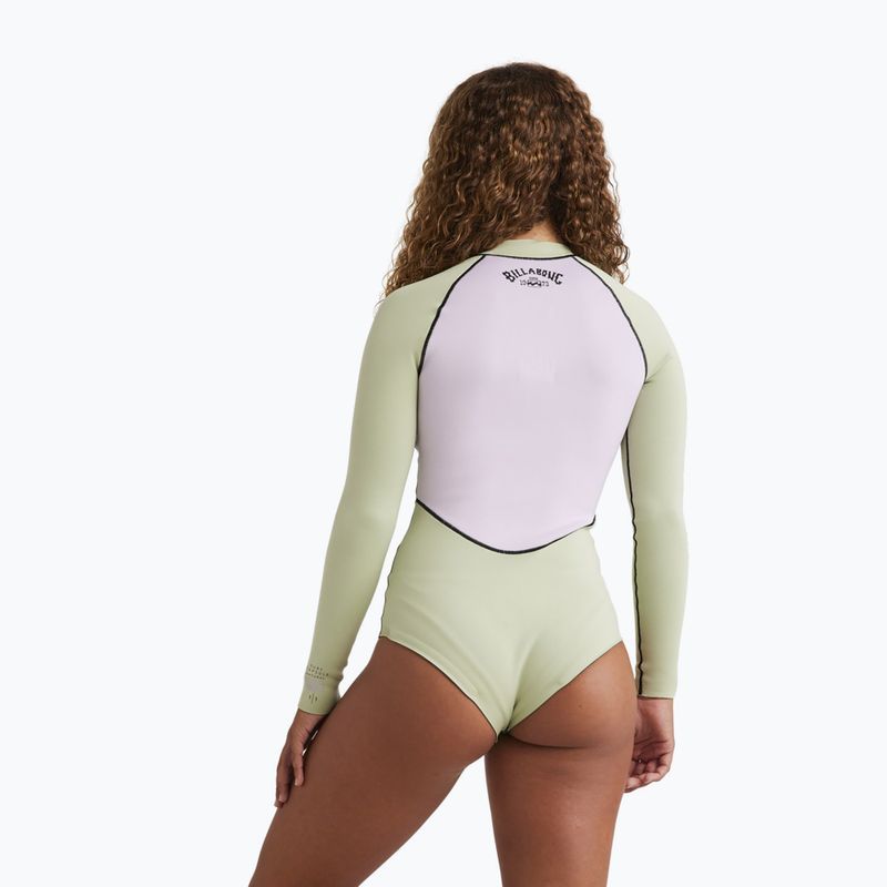 Muta da nuoto donna Billabong 1/1 mm Salty Dayz Natural Light Pistachio 3