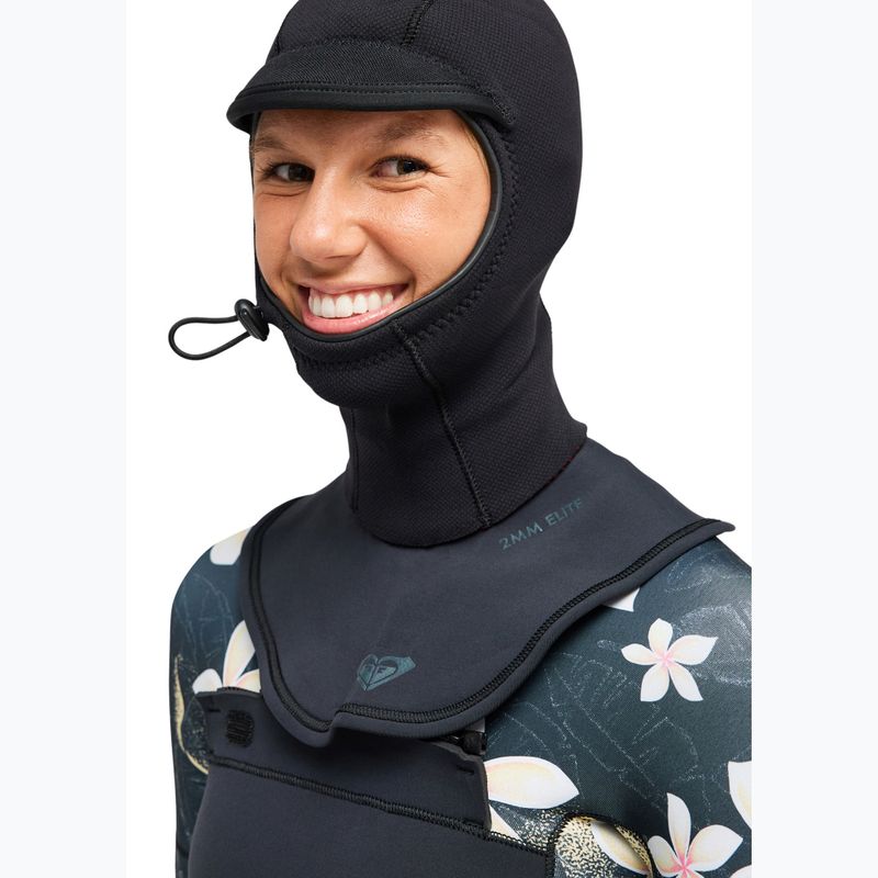Cappuccio in neoprene Kaptur ROXY 2.0 mm Elite Hood black 9