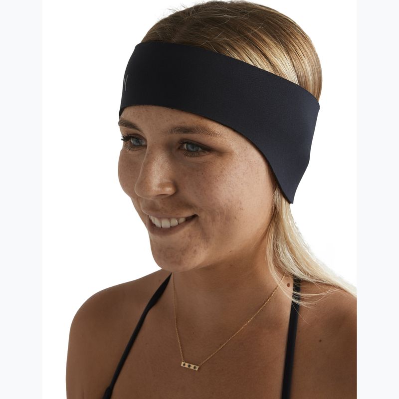 Fascia per capelli in neoprene Opaska ROXY 2.0 mm Swell Headband black 3
