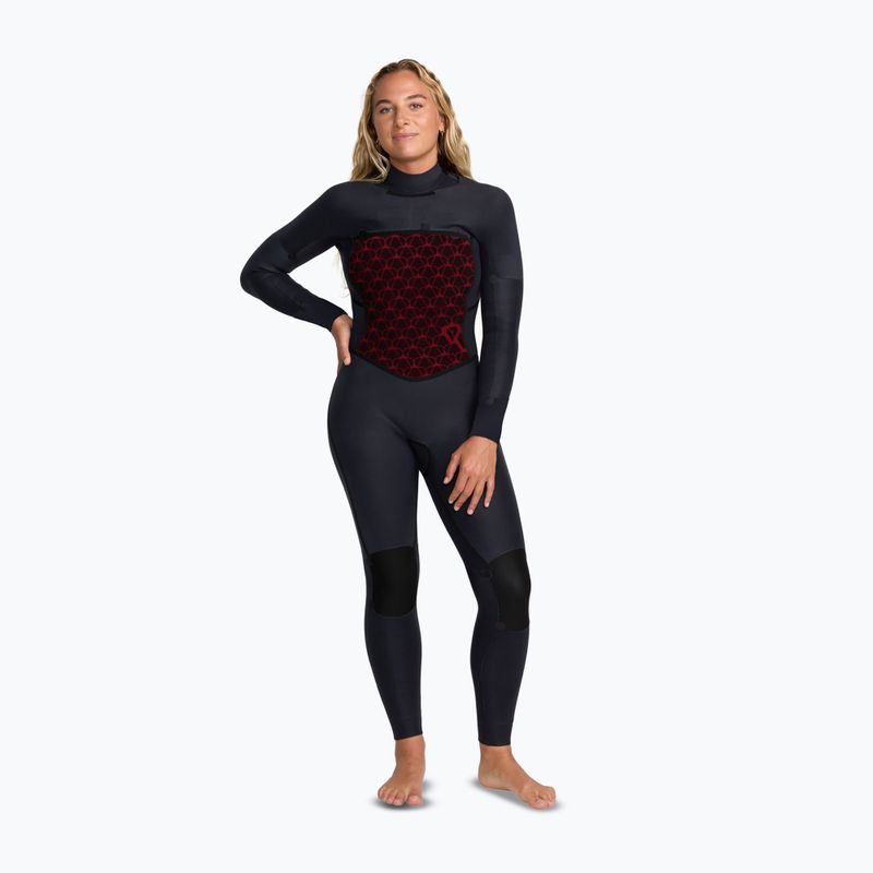 Muta per nuoto da donna ROXY 4/3 mm Swell Natural Front Zip black multi 5