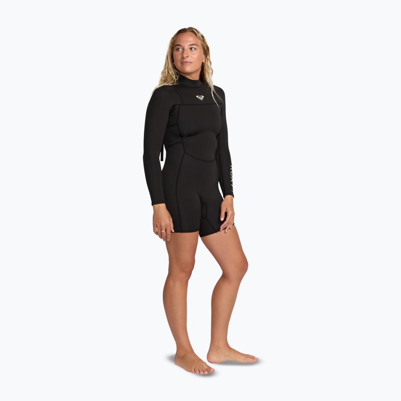 Muta da nuoto donna ROXY 2/2 mm Prologue+ LS Springsuit Flock black 3
