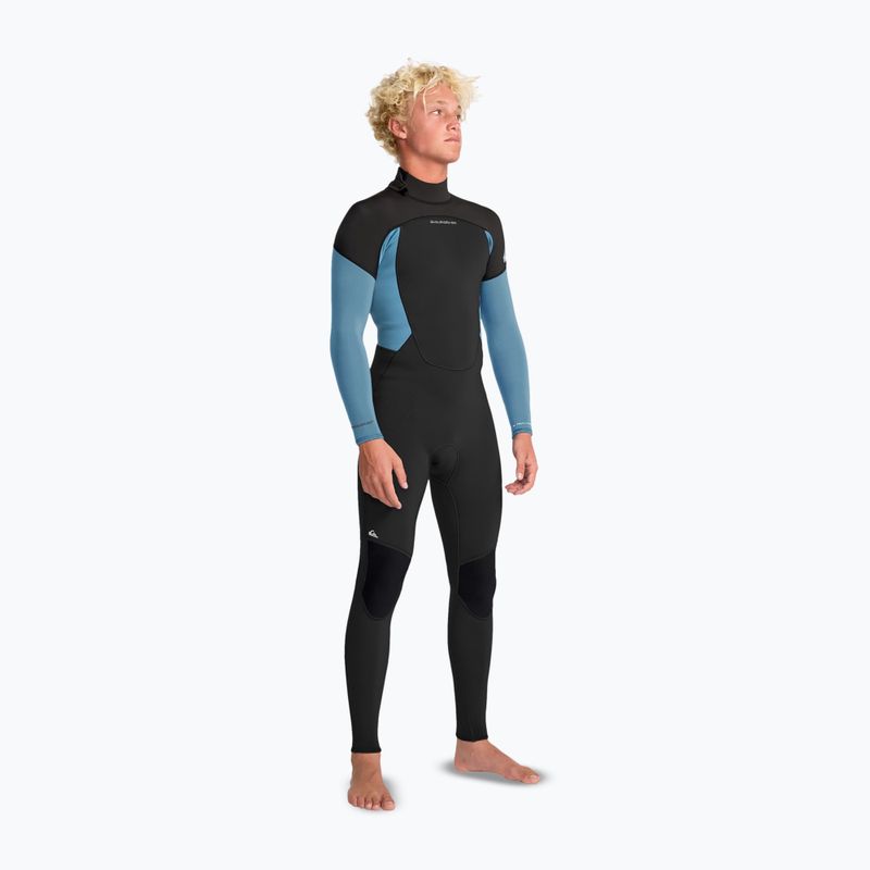 Muta da nuoto uomo Quiksilver Prologue+ 4/3 mm Back Zip GBS cloud blue 3