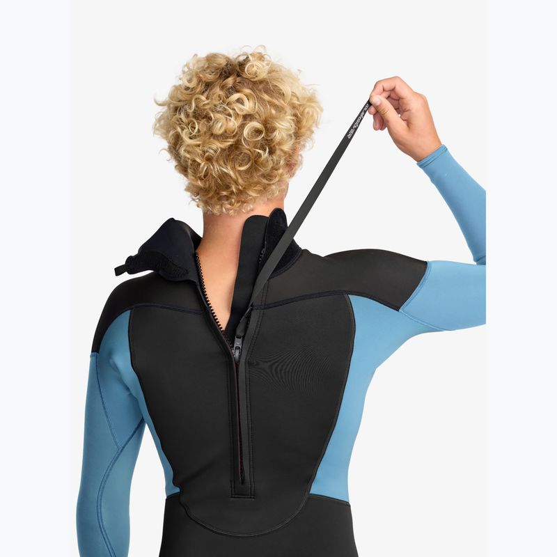 Muta da nuoto uomo Quiksilver Prologue+ 4/3 mm Back Zip GBS cloud blue 4