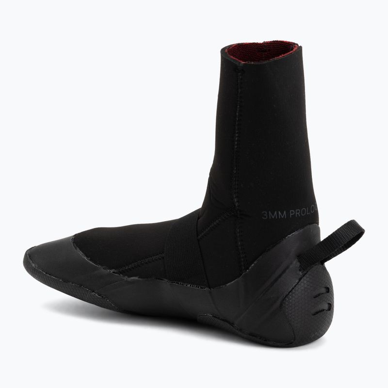 Scarpe in neoprene donna Buty ROXY 3.0 mm Prologue+ Round Toe Boot black 3