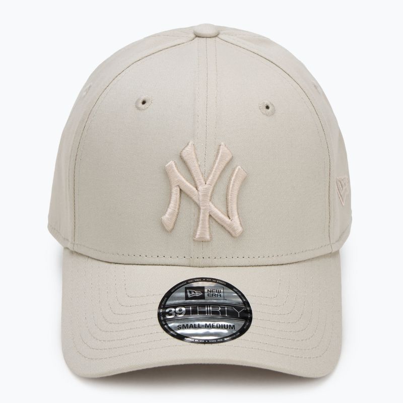 Cappello da baseball New Era League Essential 39Thirty New York Yankees beige chiaro 2
