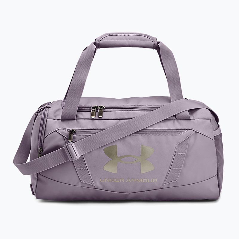 Borsa Under Armour Undeniable 5.0 Duffle XS 23 l grigio violetto/oro champagne metallico