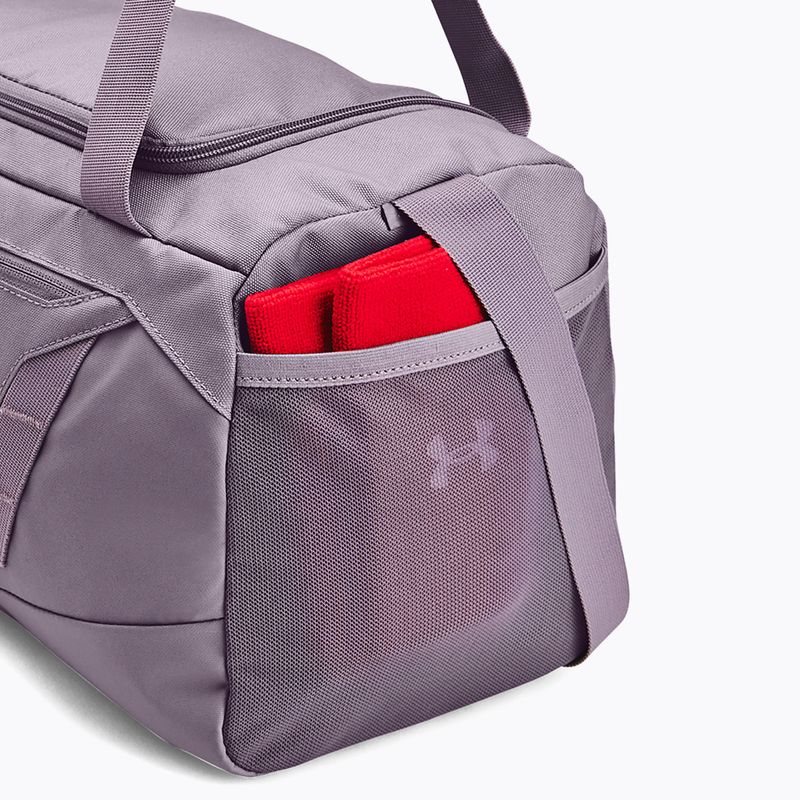 Borsa Under Armour Undeniable 5.0 Duffle XS 23 l grigio violetto/oro champagne metallico 5