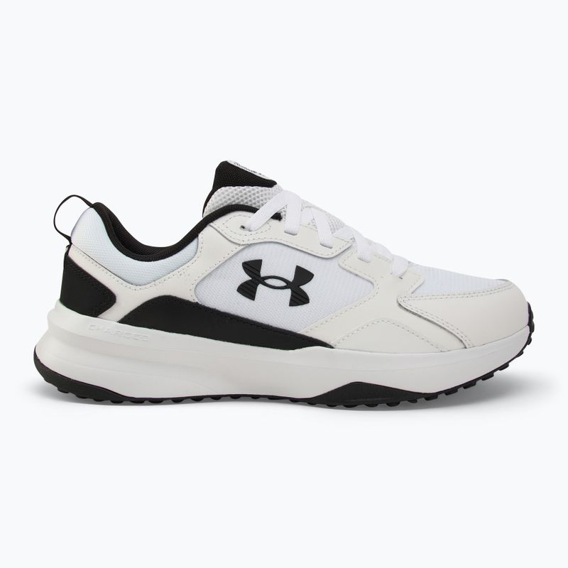 Under Armour Charged Edge scarpe da allenamento da uomo bianco/bianco/nero 2