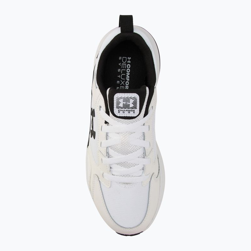 Under Armour Charged Edge scarpe da allenamento da uomo bianco/bianco/nero 5