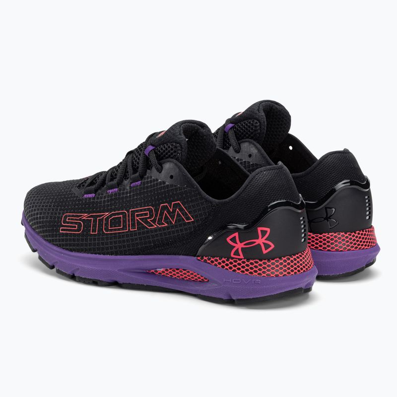 Under Armour Hovr Sonic 6 Storm scarpe da corsa da uomo nero/metrorosso/nero 4