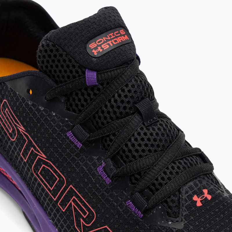 Under Armour Hovr Sonic 6 Storm scarpe da corsa da uomo nero/metrorosso/nero 9