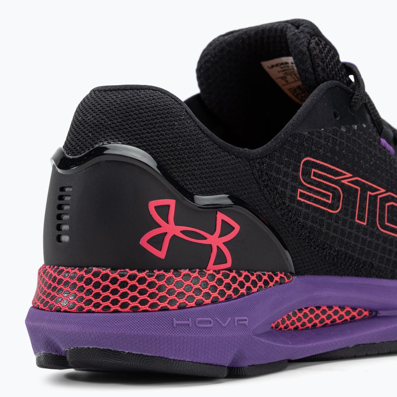 Under Armour Hovr Sonic 6 Storm scarpe da corsa da uomo nero/metrorosso/nero 10